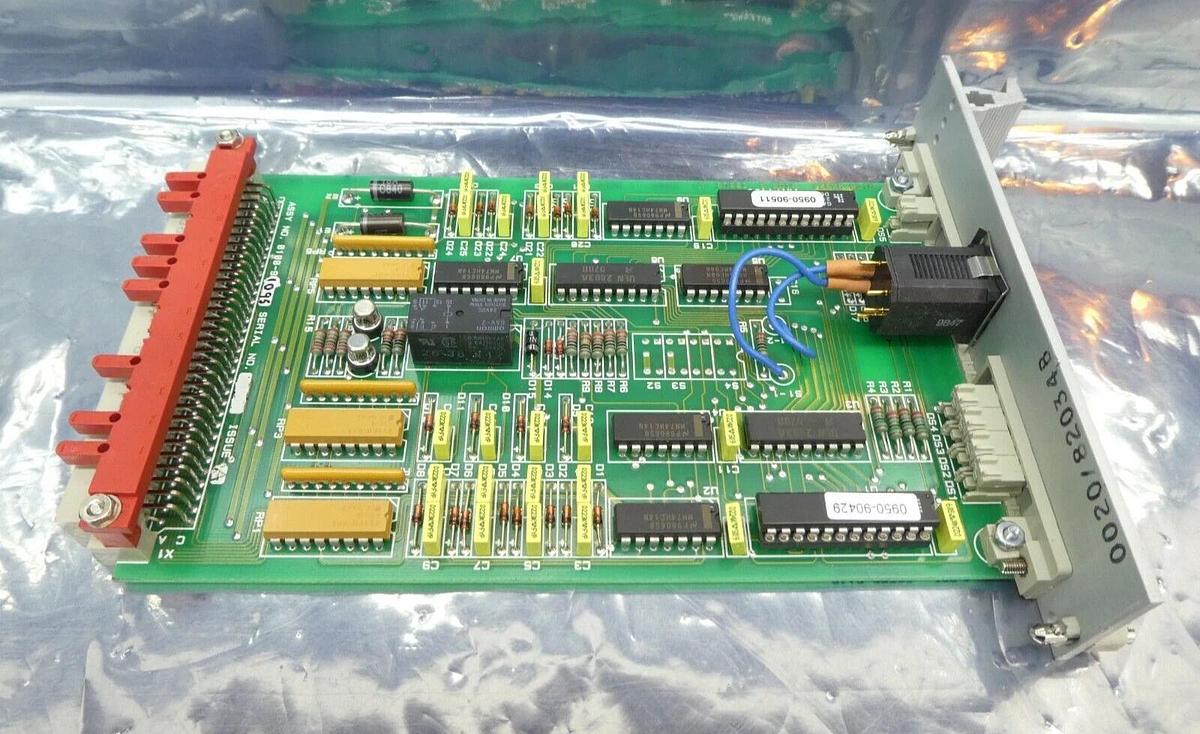 Used AMAT Applied Materials 0100-91095 Pneumatics Control PCB Card Working Surplus