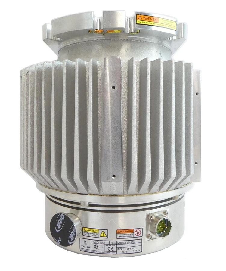 Used TV801 ISOF Varian 8698933 Turbomolecular Pump Turbo Spectrometer Working Surplus