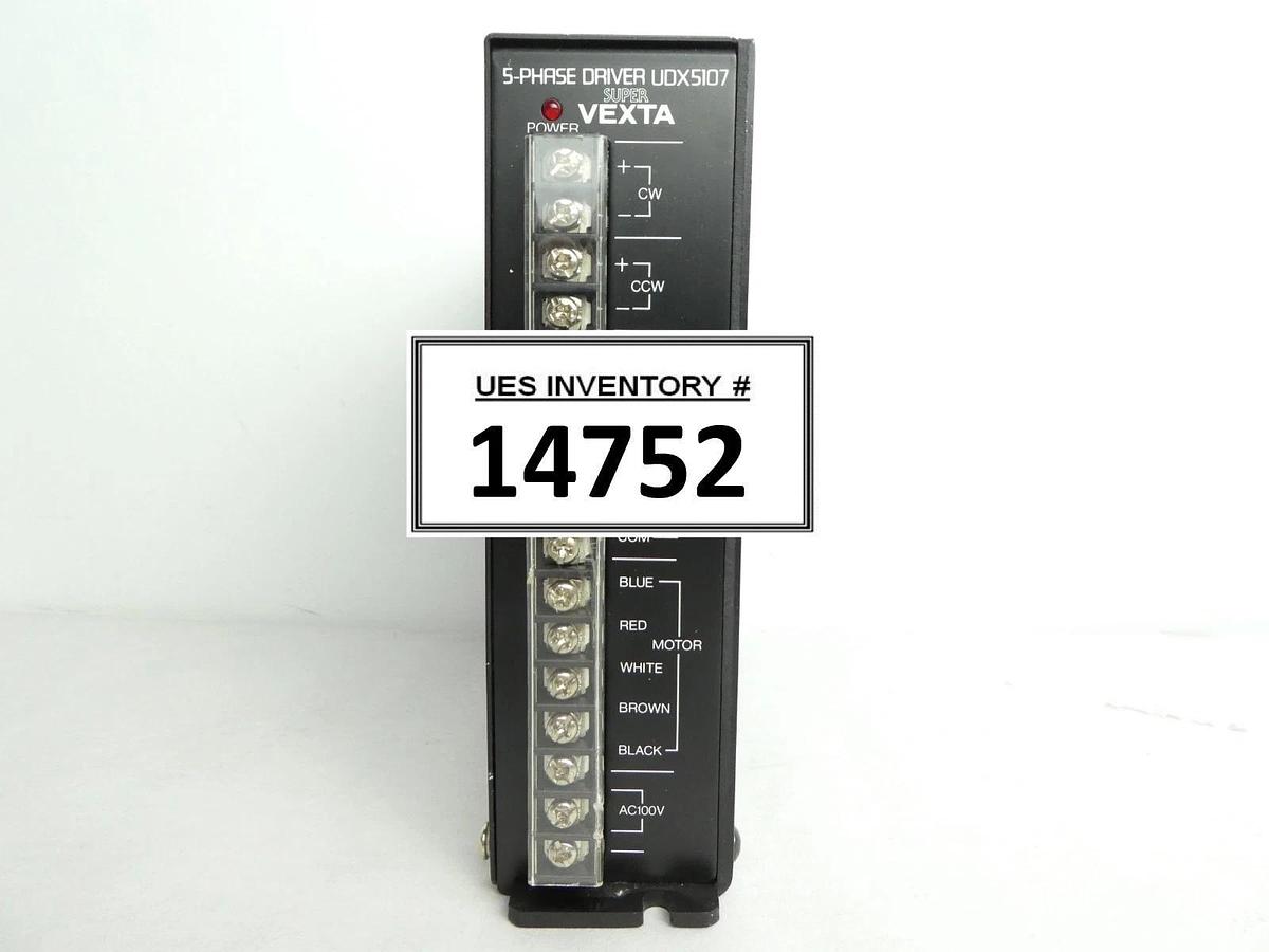 Used Oriental Motor UDX5107 5-Phase Driver Super VEXTA Working Surplus