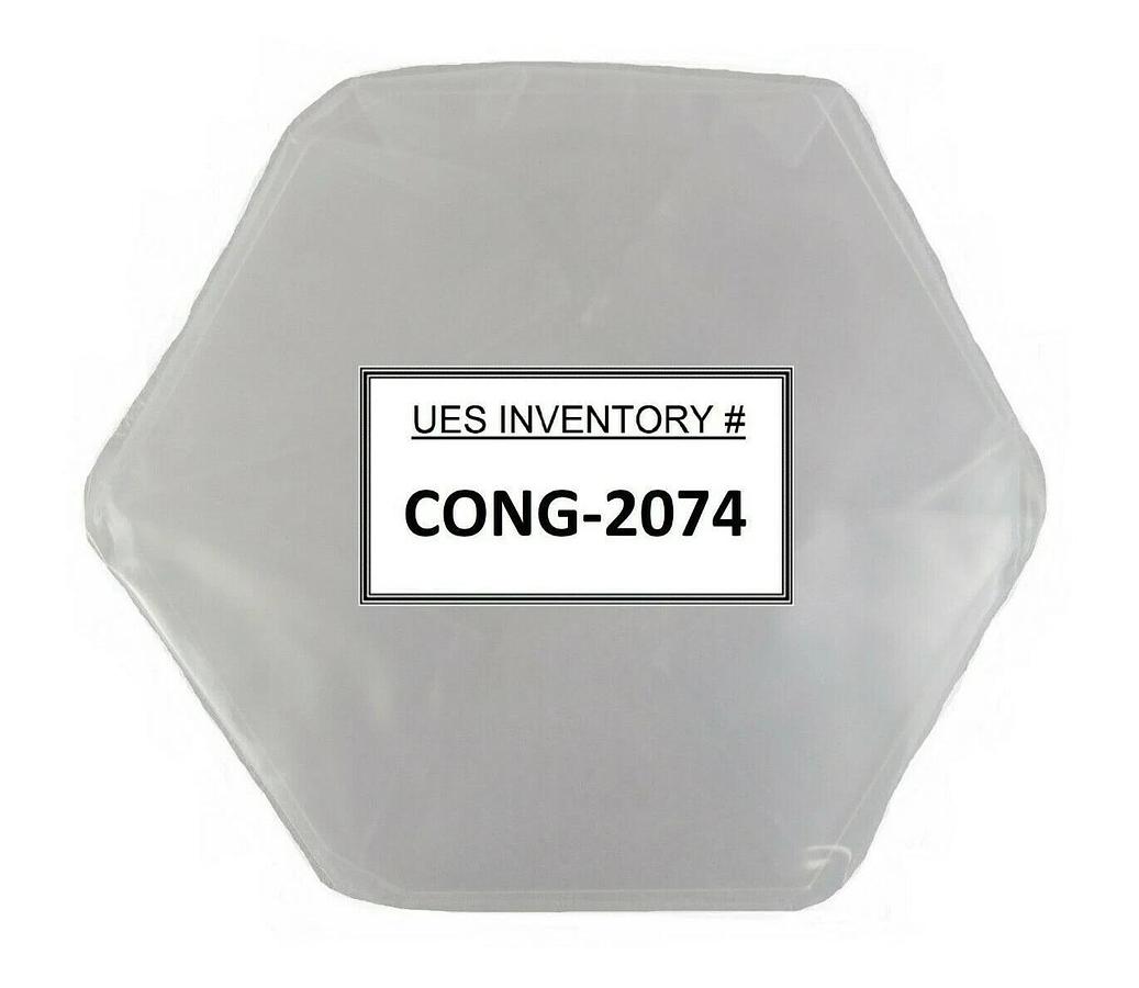 Persys Engineering Opaque Hexagonal Quartz Plate AMAT Applied Materials New