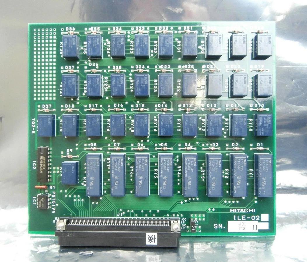 Used Hitachi ILE-02 PCB Card M-712E Shallow Trench Etcher System Working Spare