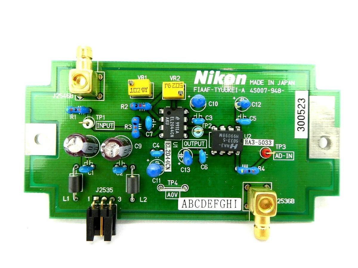 Used Nikon 4S007-948 Interface Board PCB FIAAF-TYUUKEI-A NSR System Working