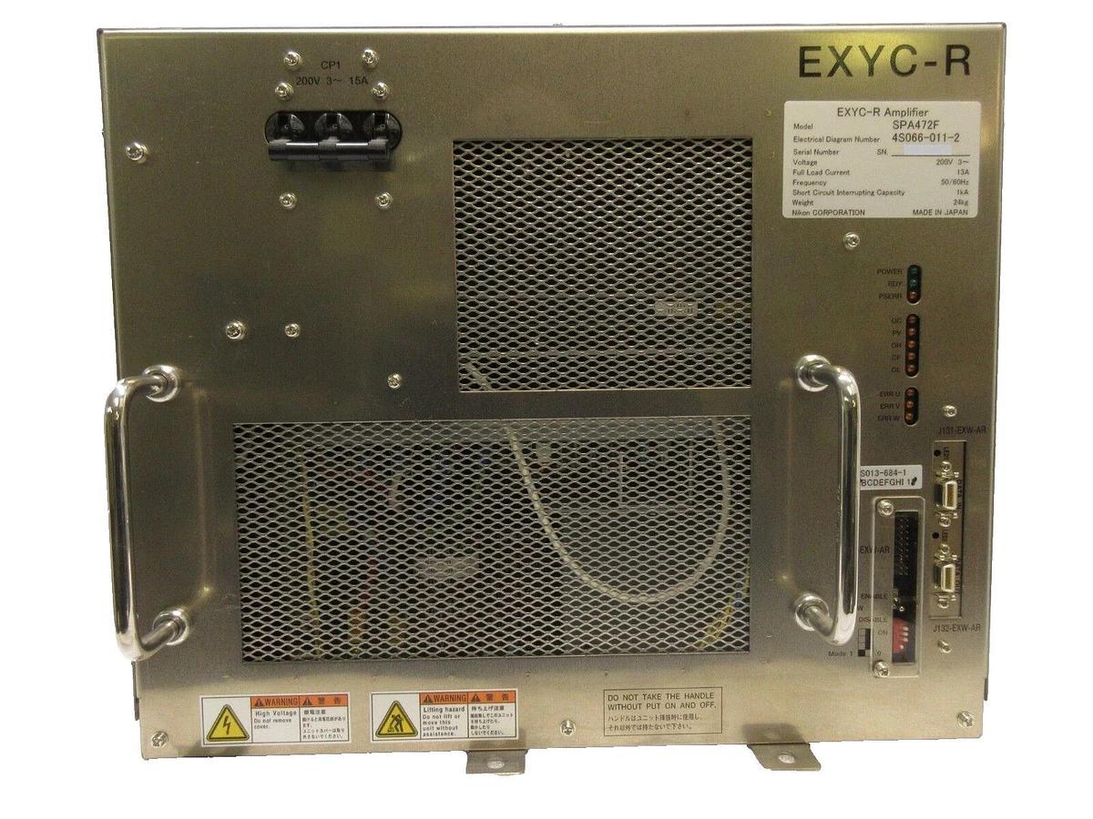 Used Nikon 4S066-011-2 EXYC-R Amplifier Module SPA472F 4S013-684-1 NSR Working