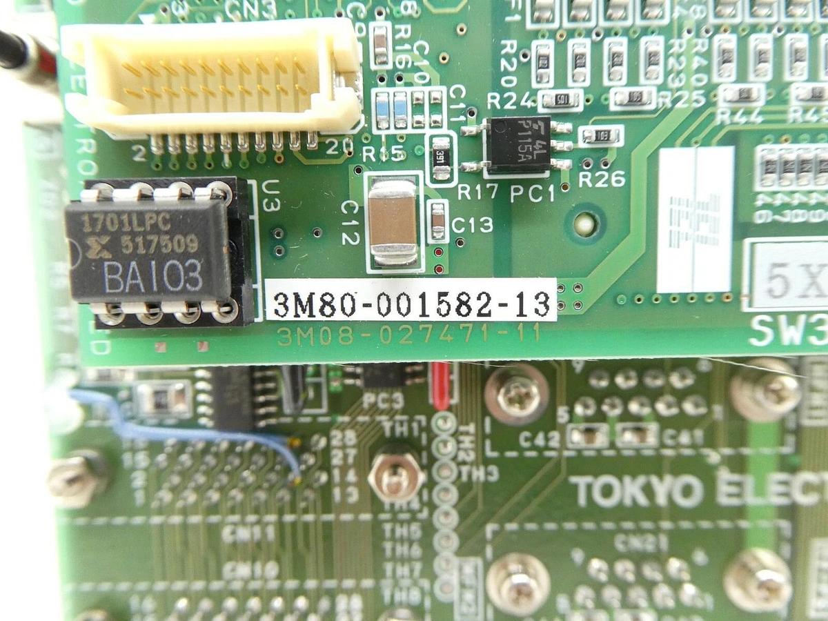Used TEL Tokyo Electron 3M81-038362-14 Board PCB 3M80-001582-13 Trias System Working