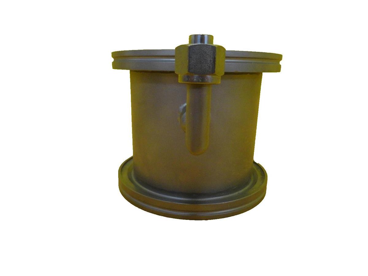 Used Edwards High Vacuum Tube Tee ISO100 ISO-K 4VCR Male 4VCR Female 90° Elbow Spare