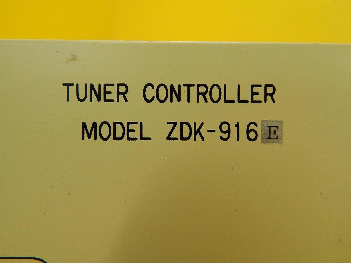 Used Pearl Kogyo ZDK-916E RF Power Generator Tuner Controller Working Surplus