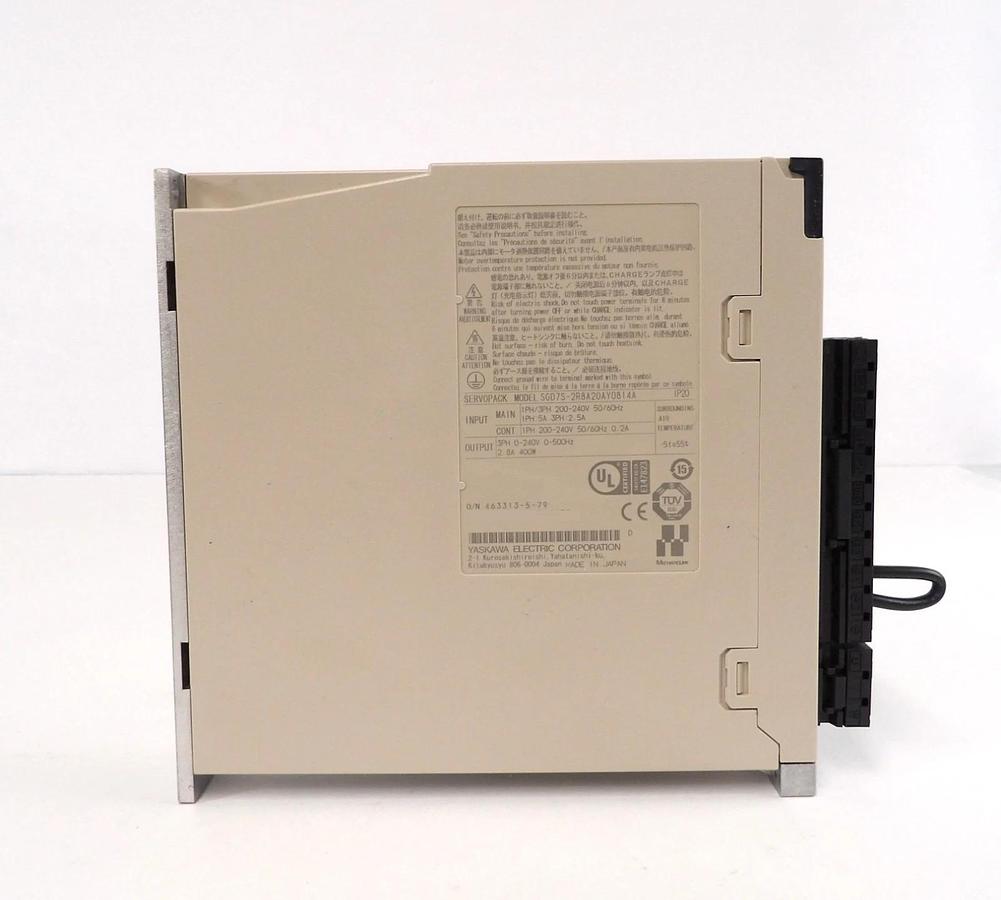 Used Yaskawa Electric SGD7S-2R8A20A Servo Drive SERVOPACK 200V Lot of 3 Working