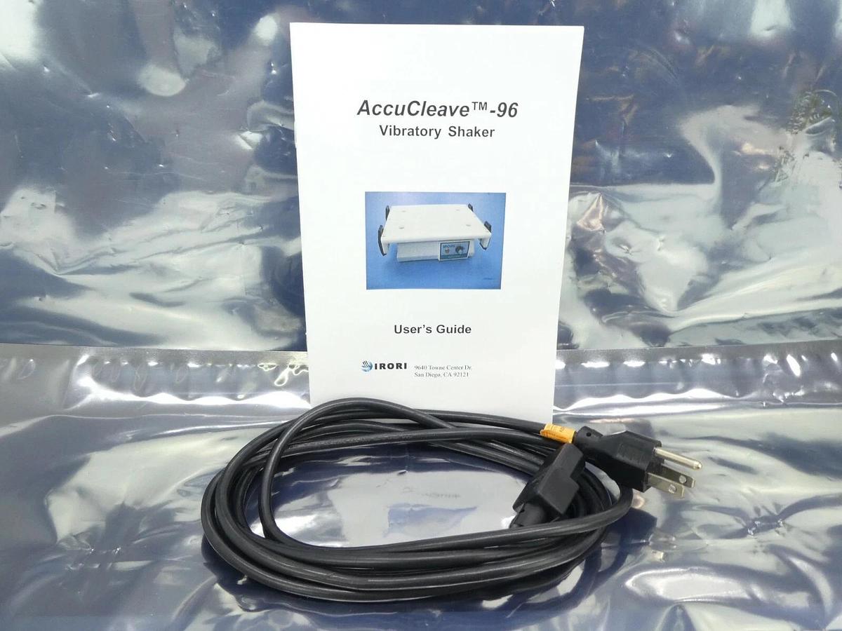 IRORI AC96-05-100V Cleaving Station Vibratory Shaker AccuCleave-96 New Surplus