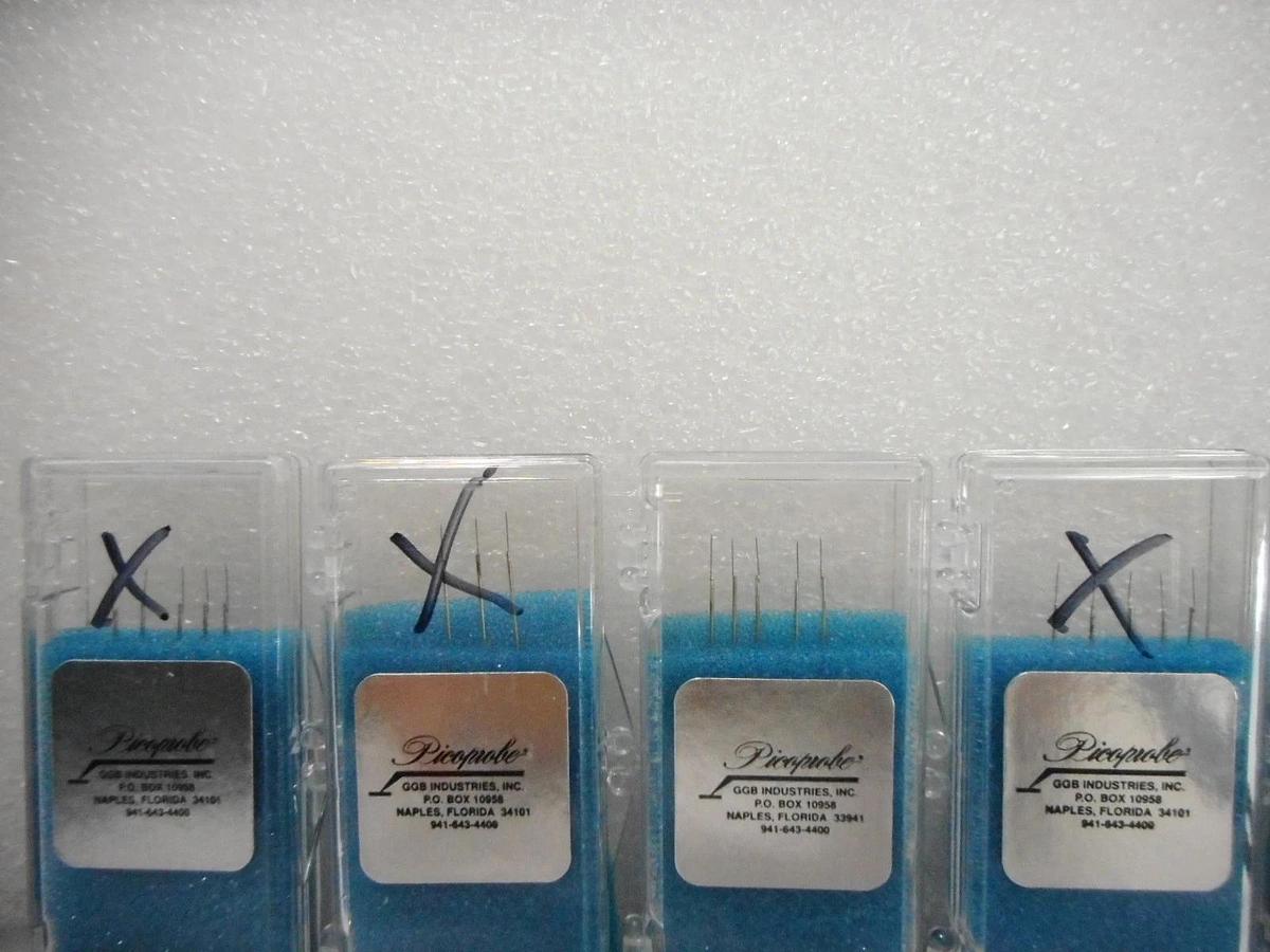 Used GGB Industries T-4 Tungsten Probe Tip Picoprobe Reseller Lot of 69 As-Is