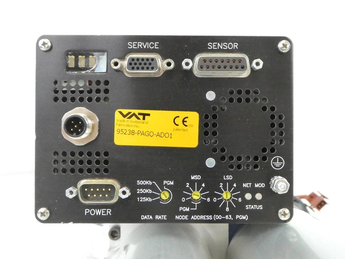 Used VAT 95238-PAGO-ADO1 Butterfly Valve Integrated Pressure Controller Working Spare