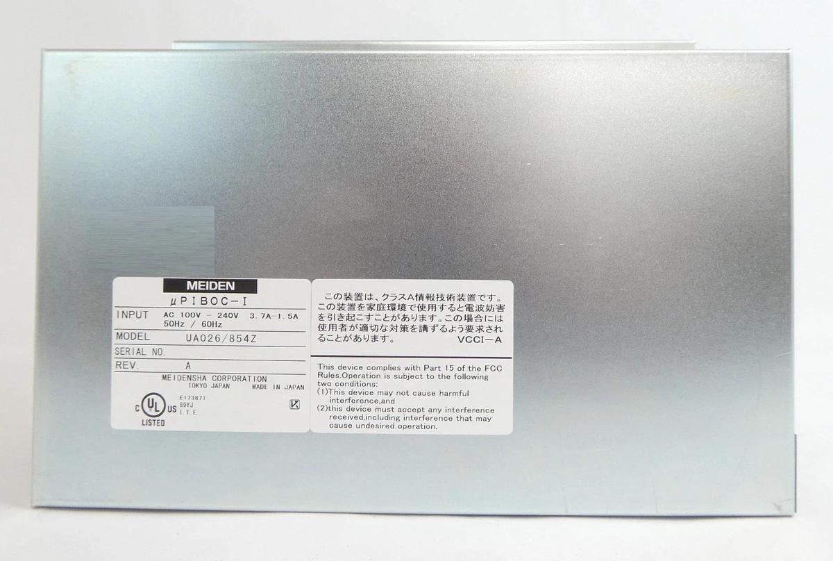Used Meiden UA026/854Z Industrial Control Computer µPIBOC-I TEL INGENIO TL3 Working