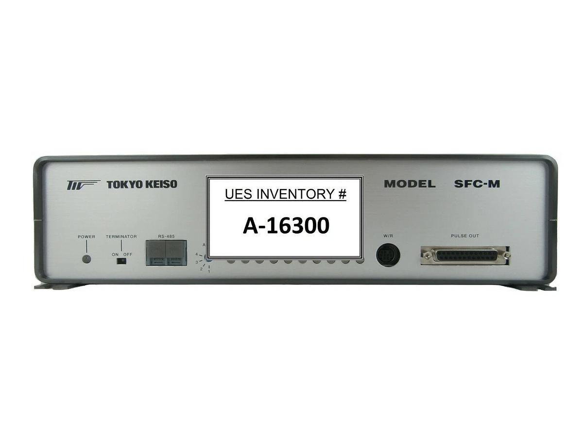 Used Tokyo Keiso SFC-M 3-Channel Flowmeter Signal Converter TEL Lithius Working