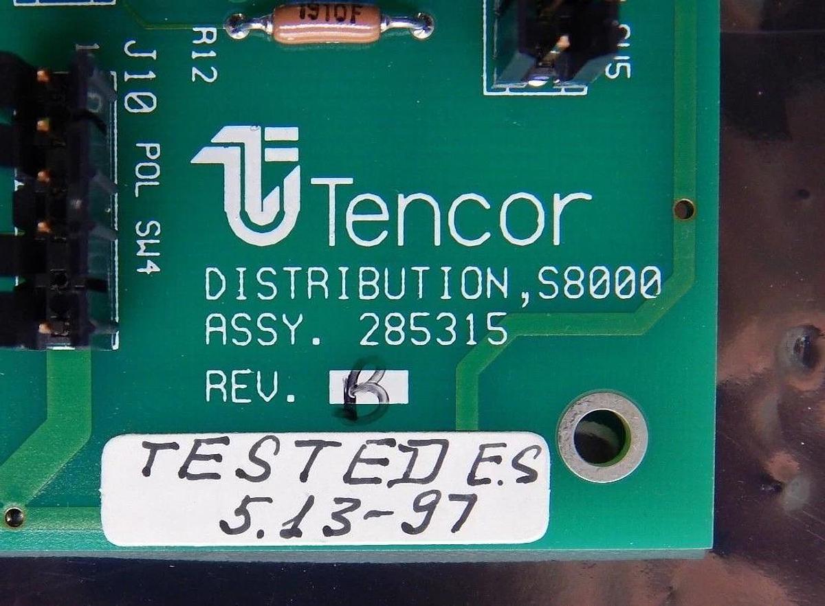 Used Tencor Instruments 285315 Distribution S8000 Board PCB KLA-Tencor AIT I Used