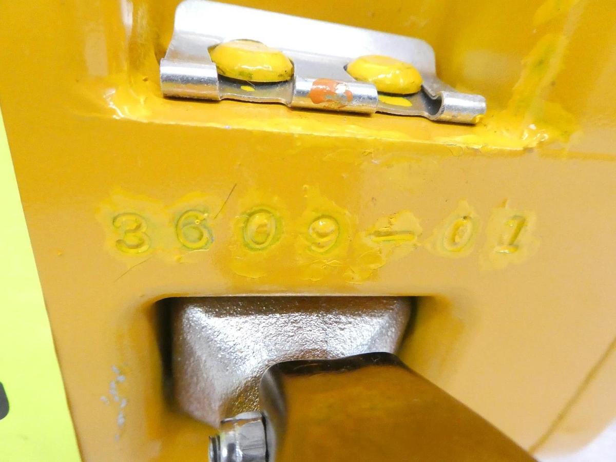 Used Harrington Cranes ER010LD 1 Ton Chain Hoist Hook Mount with SWD2200AA1 Working