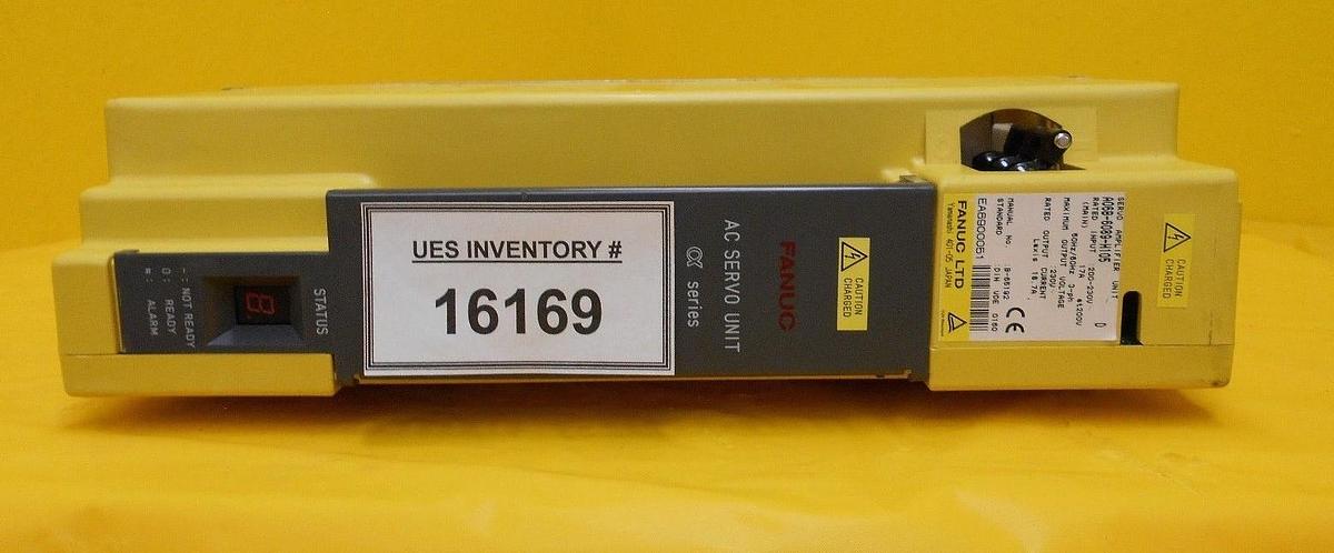 Used Fanuc A06B-6089-H105 AC Servo Unit Amplifier B-65192 Alpha Series Used Working