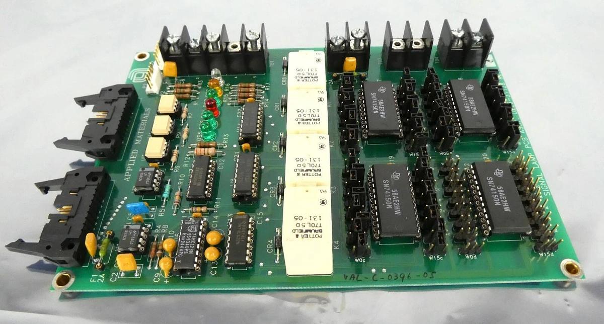 Used AMAT Applied Materials 0226-31128 Signal Lamp PCB Assembly Working Spare