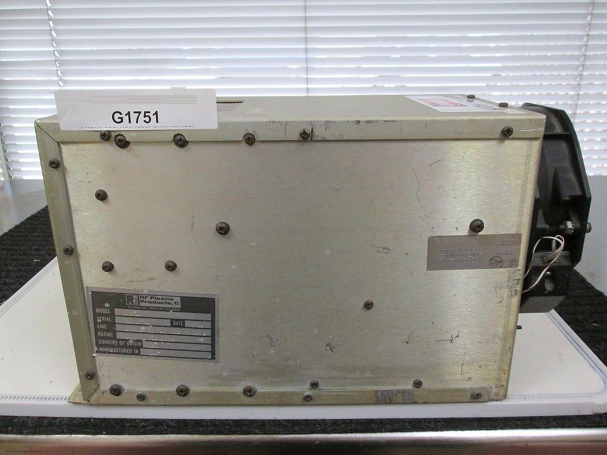 Used RFPP RF Plasma Products T-502S RF Generator Tegal CR1087-20101 Untested As-Is