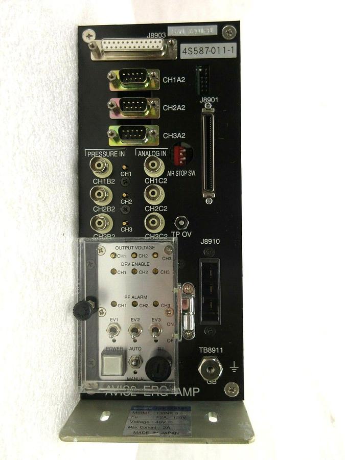 Used Asahi 130NK 3-2A AVIS2 ERG Amplifier Nikon 4S587-011-1 NSR System Working