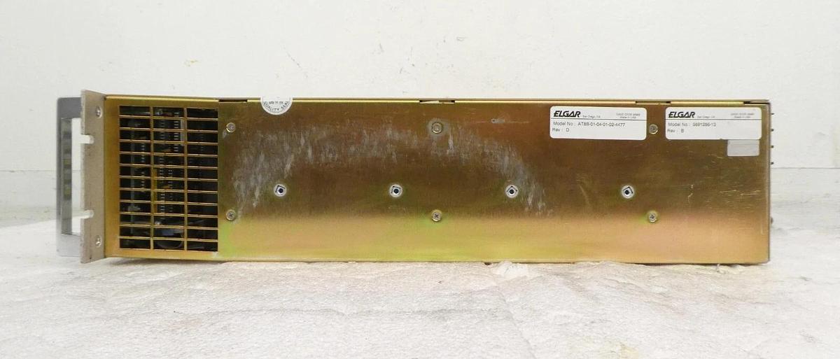 Used Elgar AT8B-01-04-01-02-4477 Programmable DC Power Supply System AT8000B Working