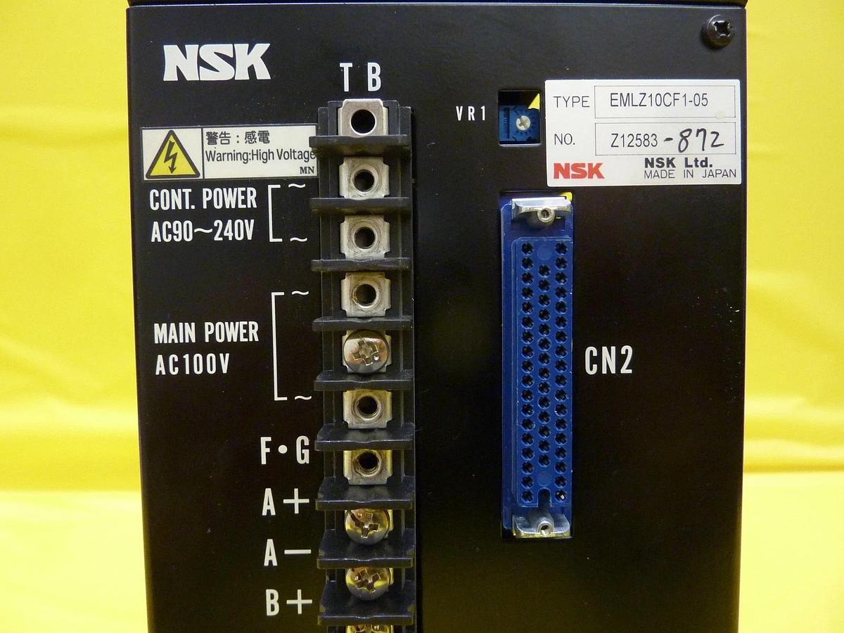 Used NSK EMLZ10CF1-05 Servo Drive Motion Controller Robot Automation Working Surplus