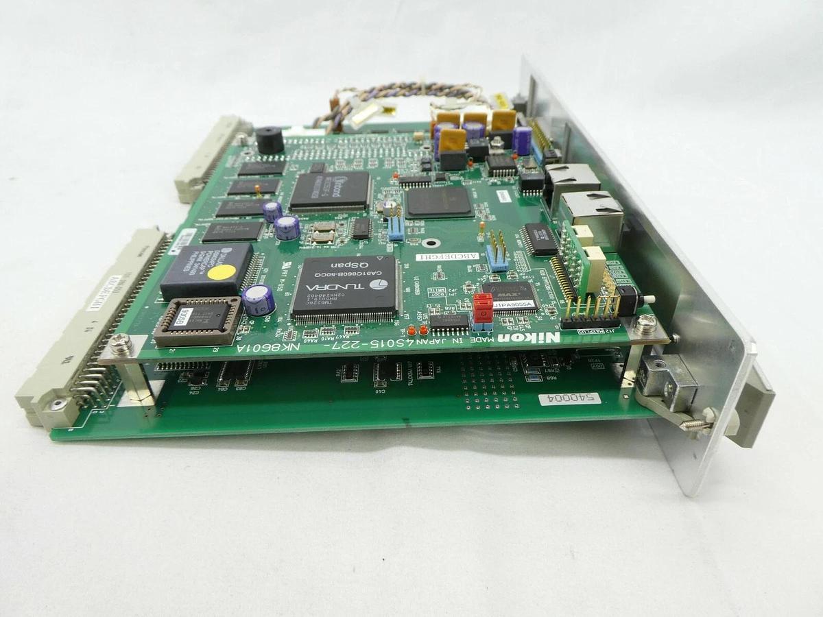 Used Nikon Precision 4S019-260 Processor PCB Card RLSP-I/F_SMIF NSR-S307E Working