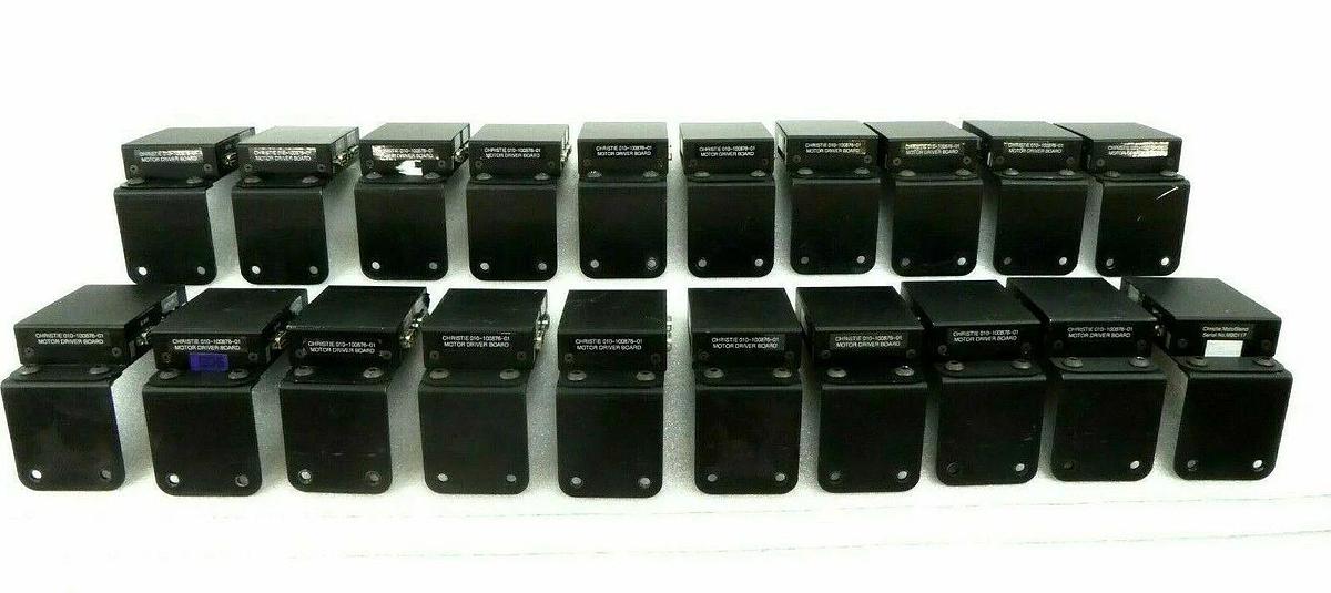 Used Christie 010-100876-01 Motoblend Motor Driver Board Reseller Lot of 20 Working