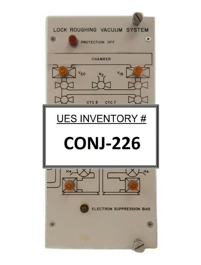 Used Varian Semiconductor H0409-1 Lock Roughing Vacuum System H0409001 No Cover Spare