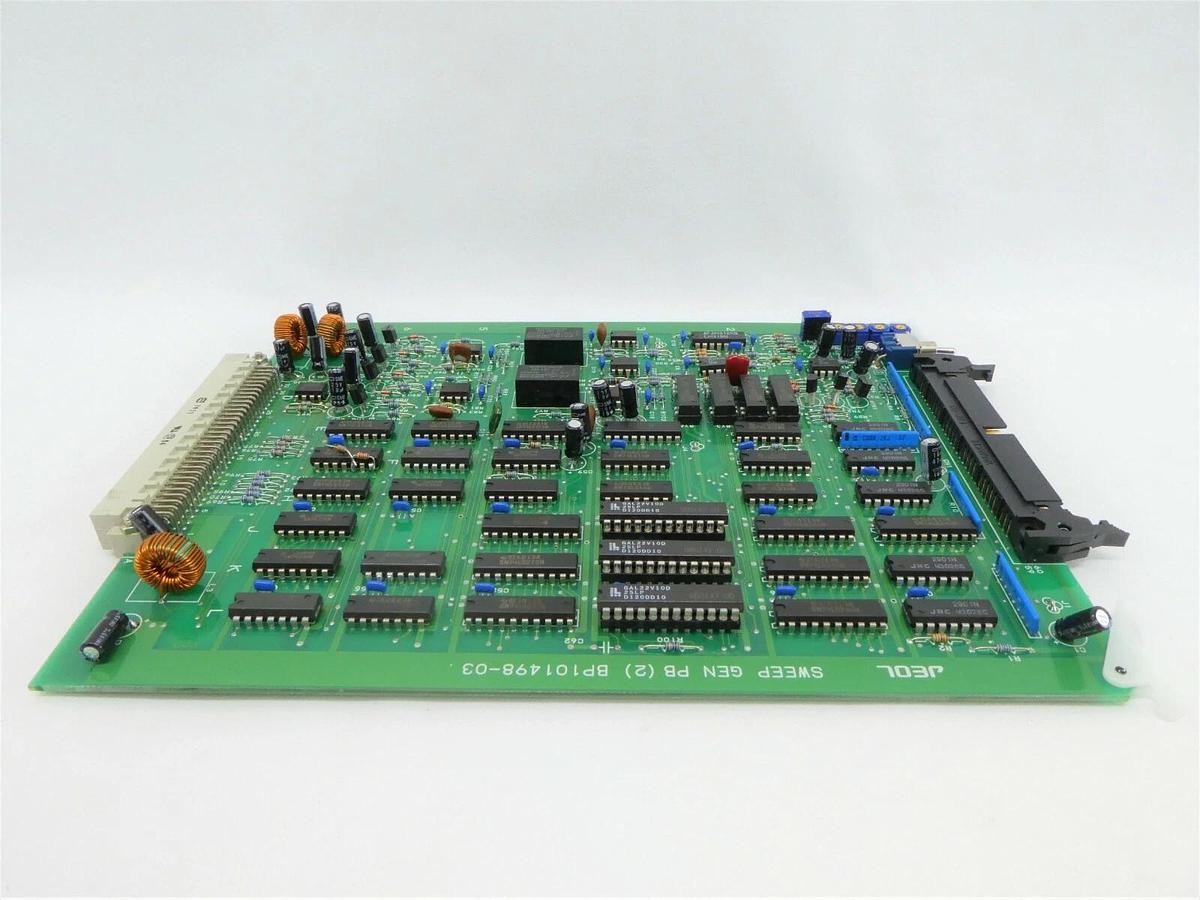 Used JEOL BP101498-03 SWEEP GEN PB(2) PCB Card JWS-7555S Wafer Review SEM Working
