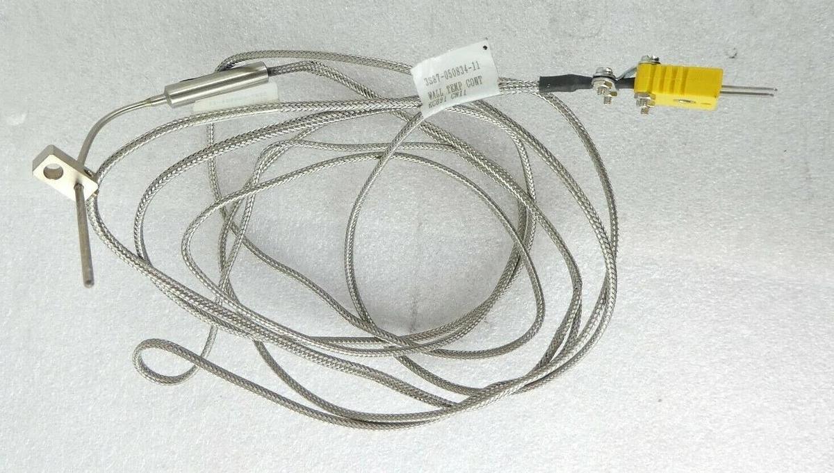 Used RKC Instruments CVD Thermocouple Set of 10 TEL 3S87-050824-11 TEL Trias Working