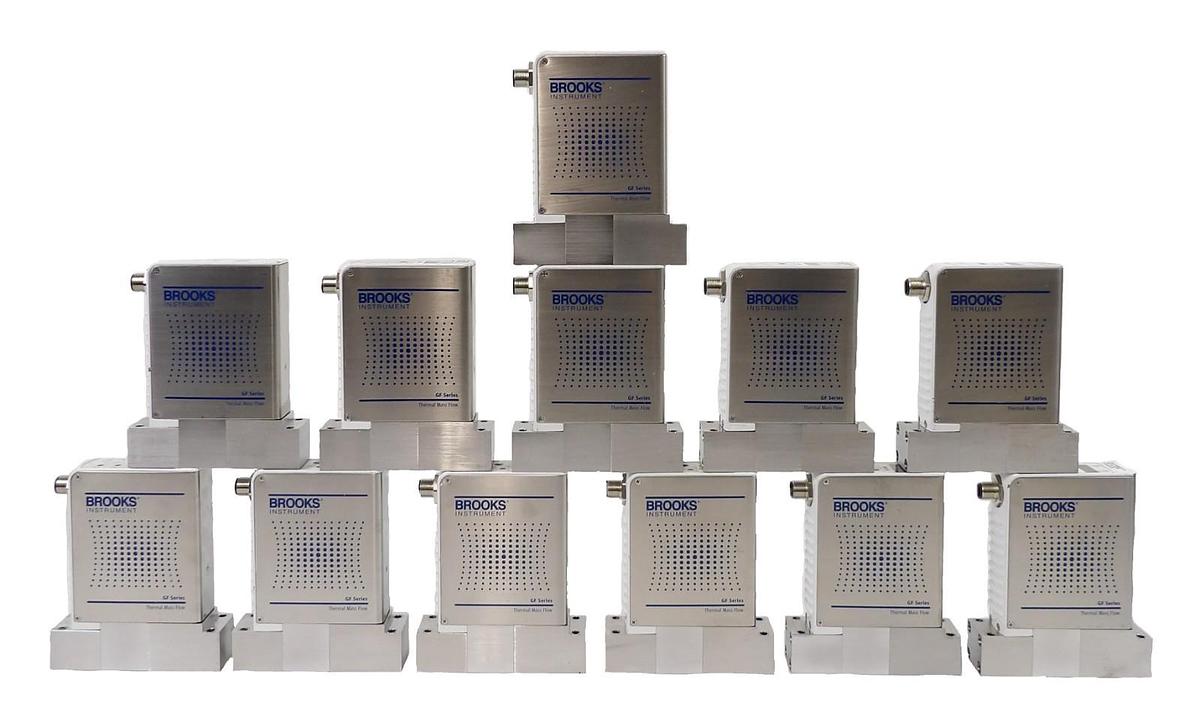 Used Brooks GF125C Mass Flow Controller MFC GF125C-102876 GF125C-102888 Lot of 12