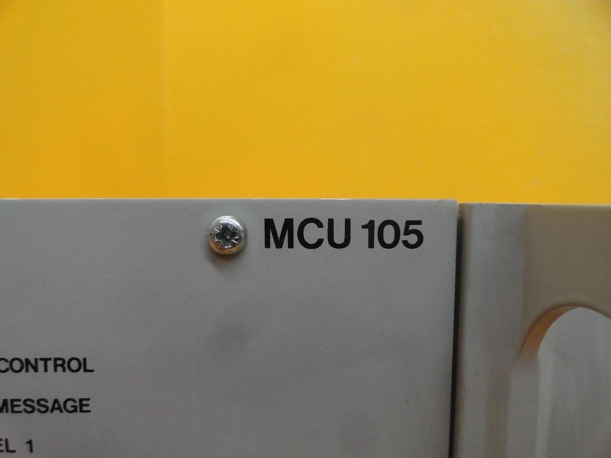 Used Balzers BG M58 750 Magnetron Control Unit MCU 105 MCU105 Used Working