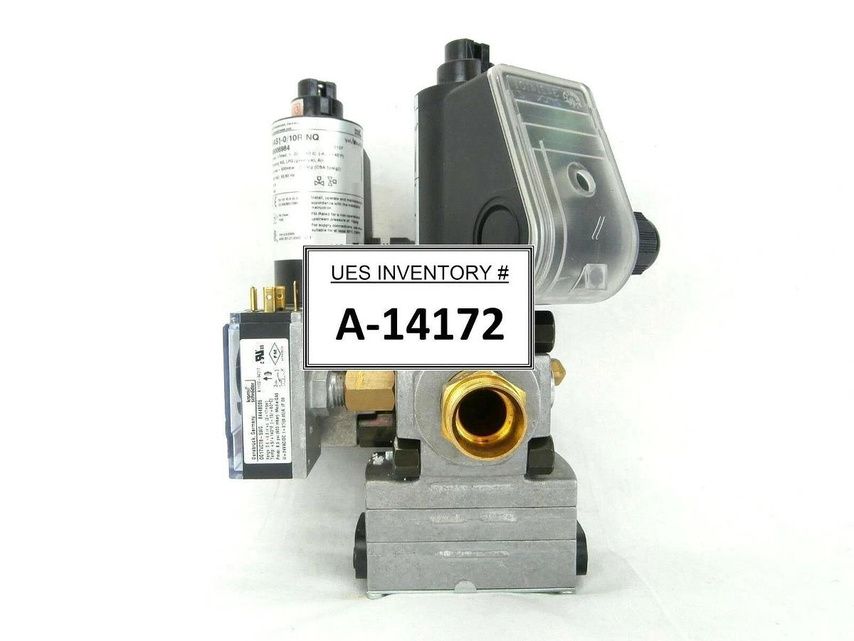 Used Edwards SDT Gas Block (KROM) Manifold VAS1-0/10R/NQ DG17VCT8-SWG TPU Used