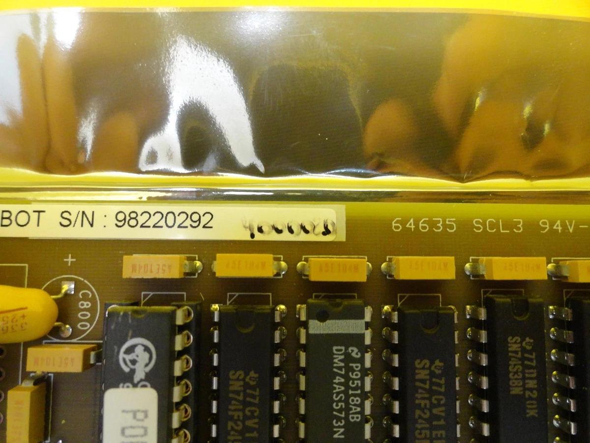 Used Orbot 710-75011-DD WFMEMORY MEM 4000020 PCB Card AMAT WF 736 DUO Used Working