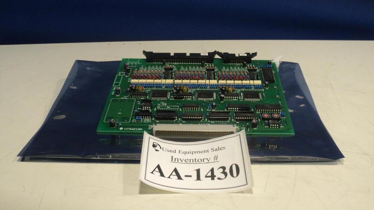 Used Hitachi HT94218A PM1 PCB Card Ver. I1 M-712E Shallow Trench Etcher Working Spare