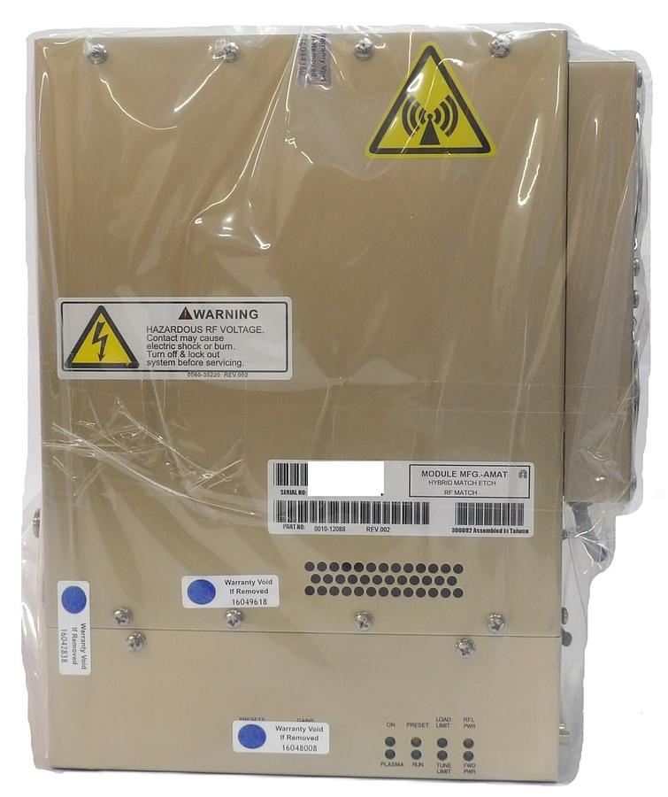 Refurbished AMAT Applied Materials 0010-12088 Hybrid RF Match Etch OEM Refurbished