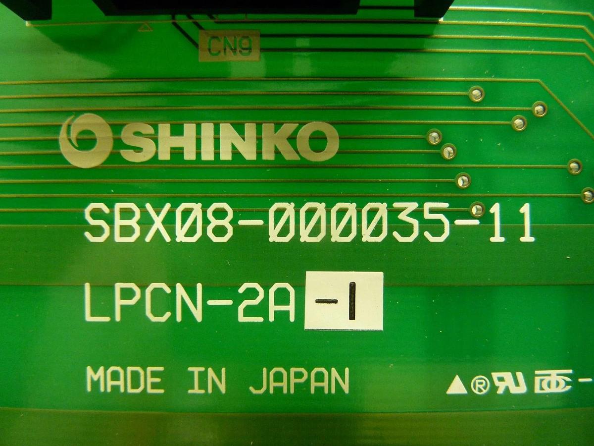 Used Shinko Electric SCE93-100008-C1 LPCN-2A-1 Interface PCB SBX08-000035-11 Used