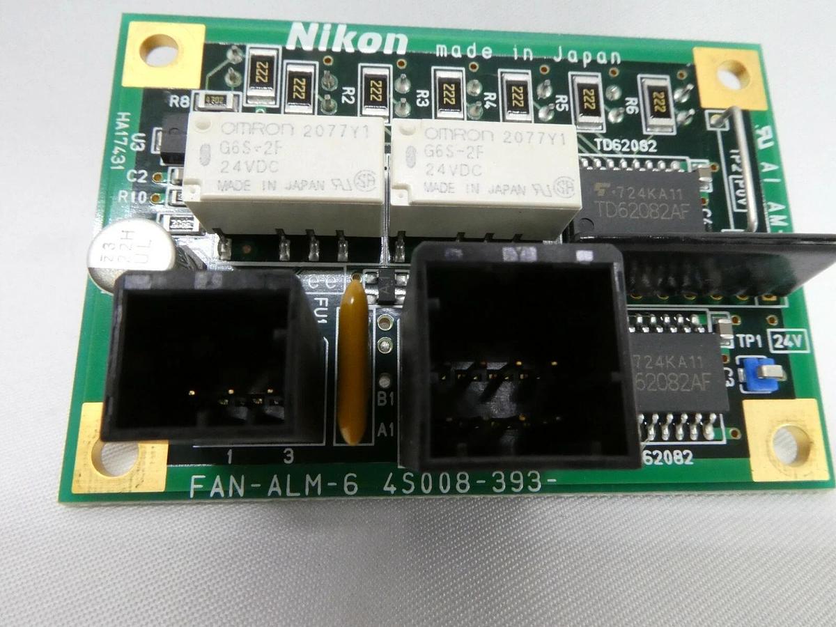 Used Nikon 4S008-393 Fan Alarm Display Board PCB FAN-ALM-6 NSR-S610C Working Spare