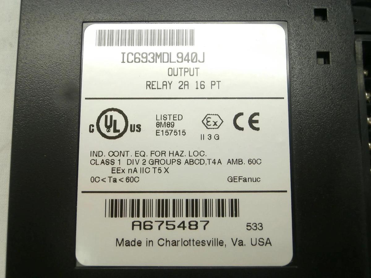 Used GE Fanuc Series 90-30 PLC 5-Slot Controller IC693PWR321Z Used Working