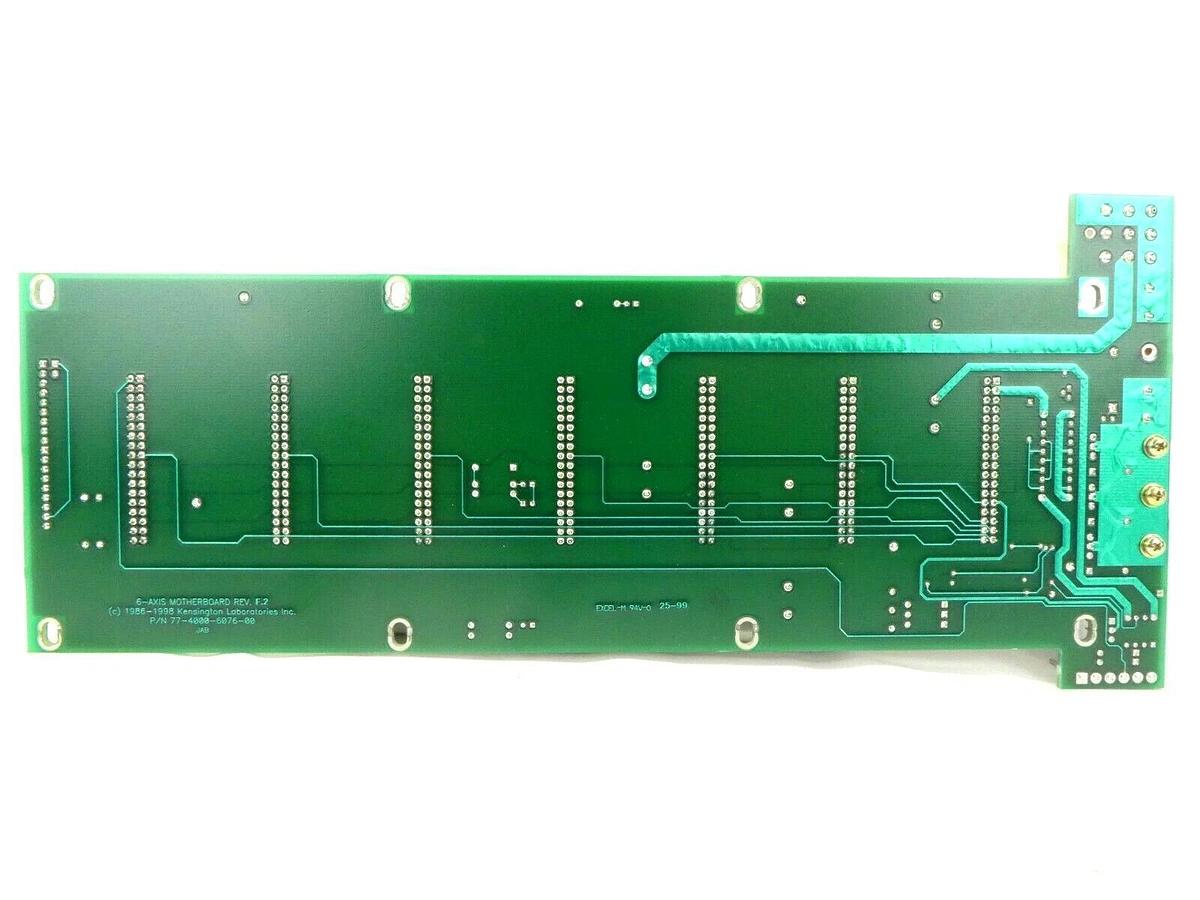 Used Kensington 77-4000-6076-00 6-Axis Motherboard PCB Card Rev. F.2 Working Spare