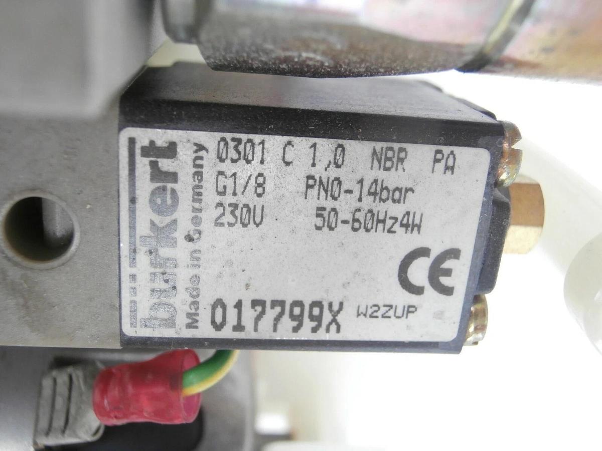 Used KNF Neuberger PM 13813-NPK 09 Diaphragm Vacuum Pump Assembly Working Surplus