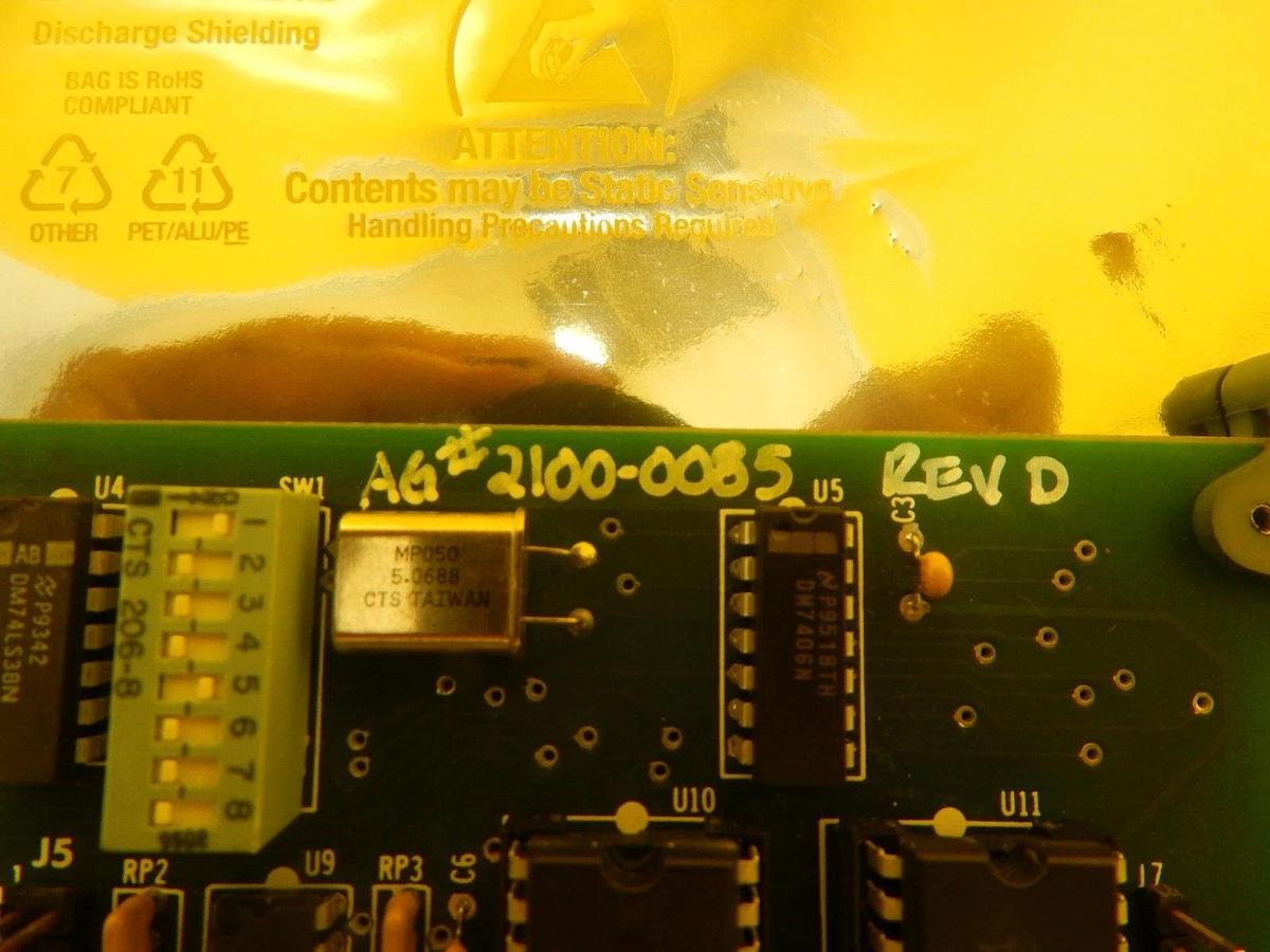 Used Micro/Sys SB8420 PCB Card 2100-0085 SER3 AG Associates 7100-5190-03 4100s Used