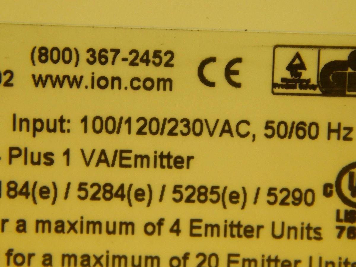 Used ION Systems 5024(e)-CE Emitter Controller 5024 MKS Instruments Used Working