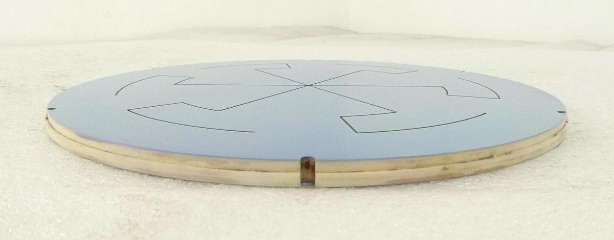 Used Novellus 15-118391-00 300mm Wafer Notch RF52 ESC Electrostatic Chuck Working
