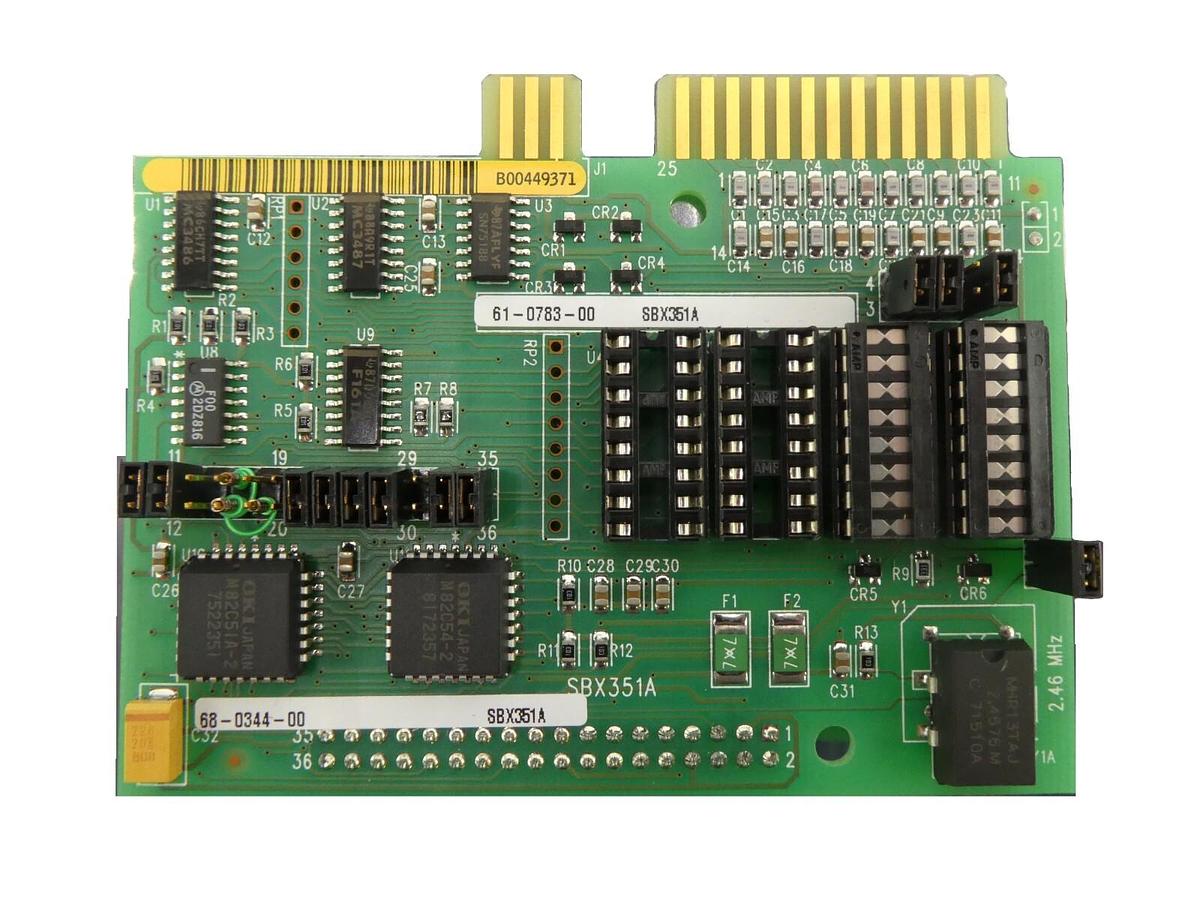 Used Novellus Systems 19-00130-00 Serial I/O PCB SBX351A Working Surplus