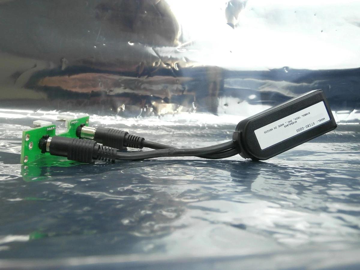 Used RECIF Technologies IDLW8/H9090 PCB Board with Symbol STI80-0200 Cable Used