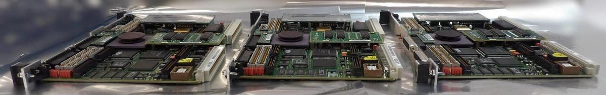 Used Motorola 84-W8960B01F Single Board Computer PCB MVME 162-533A Lot of 3 Working