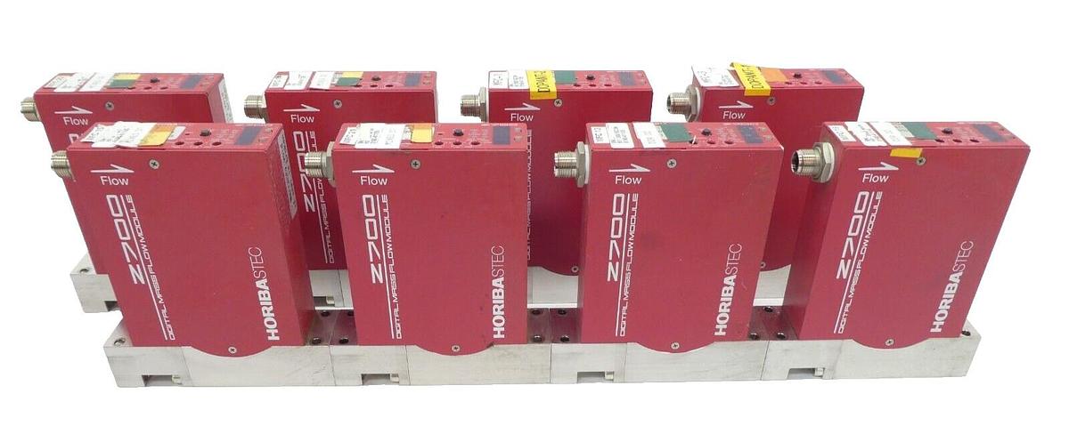 Used Horiba STEC SEC-Z714AGX Mass Flow Controller MFC Z700 Reseller Lot of 8 Working