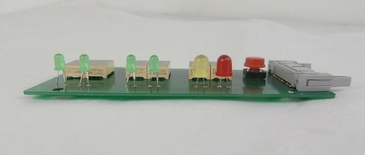 Used Veeco LED Indicator Board PCB Microetch 1201 Working Surplus