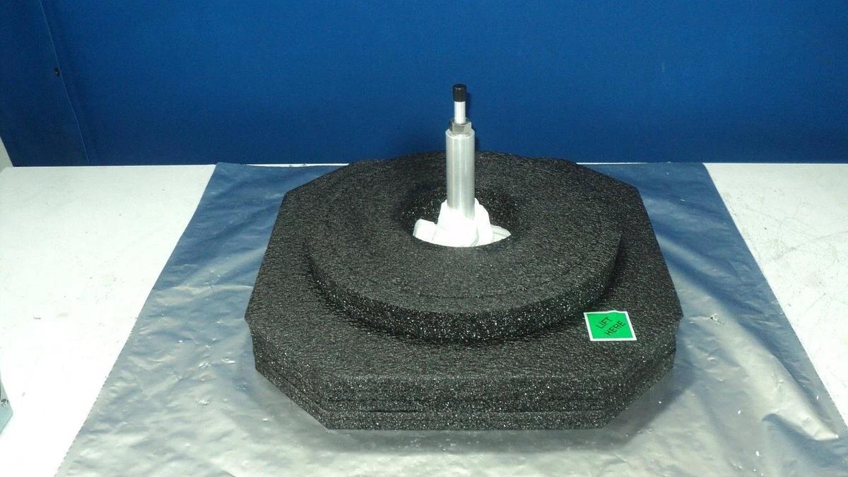 Used Novellus Systems 16-383780-00 C3 Showerhead Revision D Small Dent Used Working