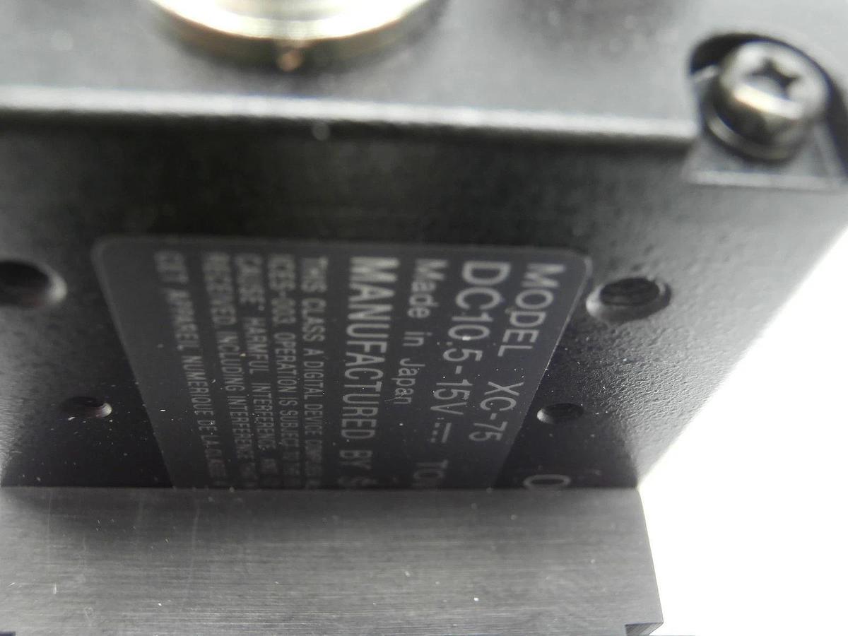 Used Cognex 800-5660-2 Wafer Camera 203-0099-RB acuLight II Sony XC-75 HF35A-2 Used